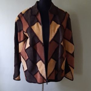 Denim & Co. Leather jacket